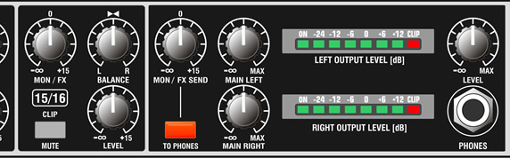 Eurorack Pro RX1602 Mixer