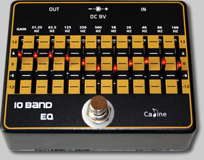 Caline CP-24 10 Band Graphic EQ
Caline CP-24 10 Band Graphic EQ